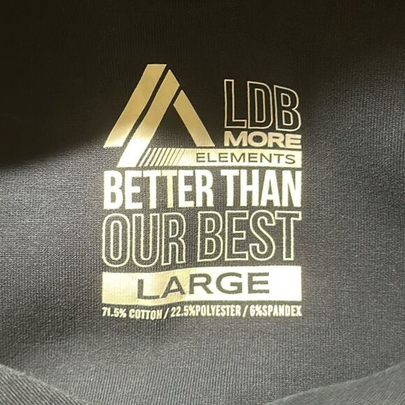 Alphalete Hoodie Mens Large Blue LBD More Elements Athletic Fit Zip Workout - Picture 6 of 8